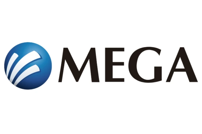 Logotipo de MEGA, cliente estratégico de ENKICorp en patrocinios B2B