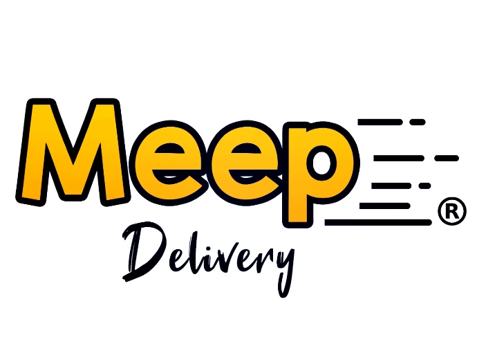 Logotipo de Meep Delivery, cliente estratégico de ENKICorp en patrocinios B2B